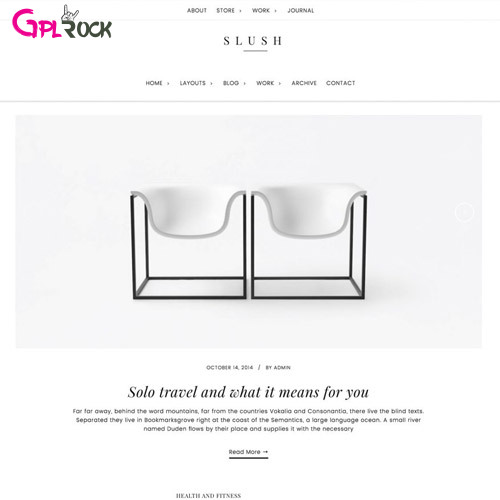 StudioPress Slush Pro Genesis WordPress Theme