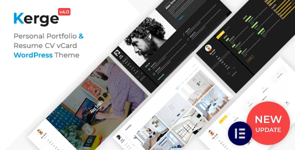 Kerge | Resume WordPress
